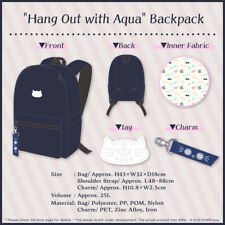 Hololive Minato Aqua 5th Anniversary Celebration - Hang Out with Aqua Backpack picture