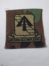 VINTAGE US ARMY 41st FIELD ARTILLERY CAMO PATCH picture