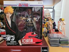 RARE Ichigo action figure 2007 - Bleach - Toynami - Johnny Yong Bosch Signed picture