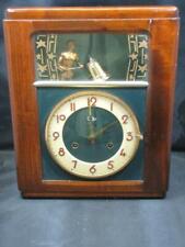VINTAGE MID CENTURY CHIME ODO WALL ANIMATED CLOCK picture