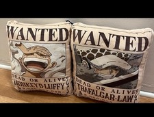 Miniso X One Piece Wanted Pillow Trafalgar Law & Luffy picture