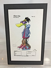 STEVE MITCHELL (DC COMICS) STUDIO COMIC ART SLAM CITY GHETTO DUCK 2  PROOF 1999  picture