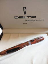 Delta Special Limited Fountain Pen Roma Imperiale Marble Ebonite Nib 14K585 Soli picture