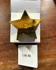 Dior Gold-Tone Star-Shaped Photo Holder with Box & Paper Insert picture