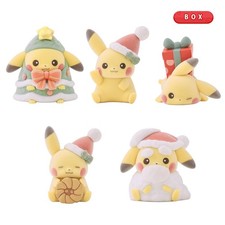 Pokemon Center Getting Ready For 2026 Christmas Flocked Pikachu Doll Box Set picture