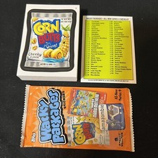 2012 WACKY PACKAGES ANS9  ALL NEW SERIES 9 COMPLETE 55 CARD SET + WRAPPER picture