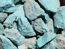 Peruvian Turquoise - Rough Rocks for Tumbling - Bulk Wholesale options picture