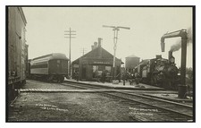 Eland Wisconsin Depot Standard Postcard picture