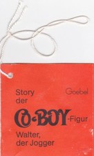Original Goebel Co-Boy Figurine Story Tag - WALTER picture