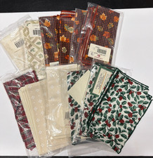 Longaberger Napkins - Set of 2 - 17-inch Square - Brand New Never Used - S* picture