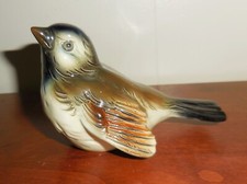 VINTAGE GERMAN GOEBEL PORCELAIN BIRD FIGURINE BEAUTIFL COLORFUL DESIGN picture