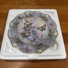WESTERN TIGER SWALLOWTAILS Plate On Gossamer Wings Lena Liu Butterflies #2  picture