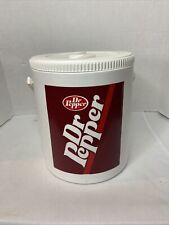 Vtg Dr Pepper Plastic Cooler 