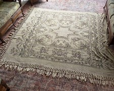 Vintage Heavy Woven Bedspread picture