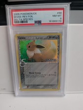 2005 EX Delta Species Eevee 68/113 Reverse Foil PSA 8 #68 picture