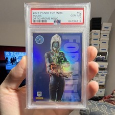 Panini 2021 Fortnite Focus Optichrome Holo #52 PSA 10 GEM MT Card picture