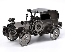 Metal Antique Vintage Car Model Handcrafted Collections Collectible Vehicle for picture