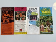 Vintage 1970s HAWAII Brochures AL HARRINGTON Hawaii Five-O Kahala Hilton WAIOLI picture