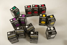 Higgins Ink (B3R) American India Ink (JSF6) 13 x 3/4oz Bottles New Full Assorted picture