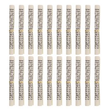 Kosher Mezuzah Scrolls Mini Jewish Door Blessing Paper for Home Use, 20 Pcs picture