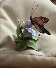 Lenox MONARCH Butterfly Porcelain Figurine - Nature's Beautiful Butterflies picture