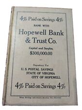 Vintage Hopewell Bank & Trust Co. Point Directory 1929 30 picture