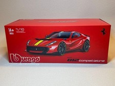 Bburago 1/18 Scale Signature Ferrari 812 Competizione Red / Race Sports Car Die picture
