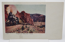 Tunnel No. 6 Moffat Road Colorado Denver Stockyards Postmark Antique Postcard picture