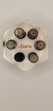 Apache Oil - Paper Weight - Oil Samples - Petroliana picture