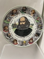 Royal Doulton Shakespeare T.C. 1041 English Translucent China Collector Plate picture