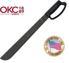 Ontario Machete knife Made in USA Carbon Steel Blade Heavy Duty With Belt Sheath picture