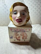 Vintage Marilyn Monroe 3D Face Mug - Clay Art San Francisco 1988 - In Box picture