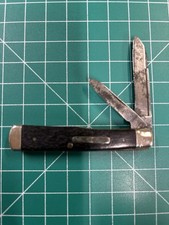 Vtg C.F Wolfertz Gunstock Jack Knife Allentown PA USA RARE 1862-1922 picture