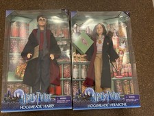 New Vintage 2003 Mattel Harry Potter Hogsmeade Harry Hermione Action Figure Doll picture