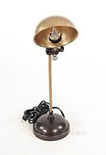 Lamp Brass Finish | Adjustable Aluminum Desk Lamp W/ Brass Base & Bronze Finish picture