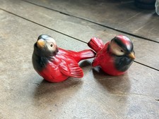 GOEBEL CARDINAL BIRD PAIR WEST GERMANY PORCELAIN FIGURINES picture