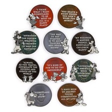 SEALED 2026 Walt Disney Quotes Mystery Pin Blind Pack 2-Pc. Pin Set NIB Presale picture