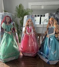 Disney Limited  Dolls Diamond Castle Collection Disneyland Ariel Aurora picture