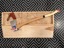 Best Made Company Huge Dayton Felling Axe made in USA - 5lb w/ crate picture