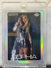 2026 ESCO Hybe x Geffen Katseye Wild Sophia Foil #/40 #47 Trading Card picture