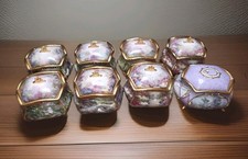 8 Thomas Kinkade Blessings Musical Prayer Box Porcelain Trinket Boxes Lot picture