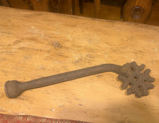 Antique Cast Iron Daisy Star Gas Burner #7004 - 1920s Steampunk Industrial Salva picture