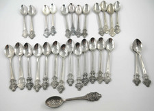 Rolex Bucherer of Switzerland 28 Souvenir Collectible Spoons 4-1/2