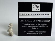 Hagen Renaker #017 A-349 Poodle Pup Thin Grey Last of the HR Factory Stock BIN picture