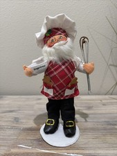 Annalee 9in Sugar & Spice Chef Santa Item #410820 - 2020 picture