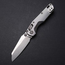 Microtech MSI Mini Marfione Select - Fluted Titanium Handles / Bronze / M390MK picture