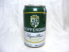 Vintage Steel Beer Can Bofferding Lager Beer Luxembourg Brassee Par Gebraut Von picture