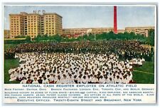 1909 National Cash Register Employees New York City New York	NY Posted Postcard picture