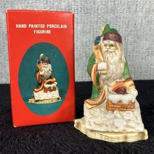 Vintage 1991 Santa's of the Nations Italy San Nicola Porcelain Figurine RSVP Box picture