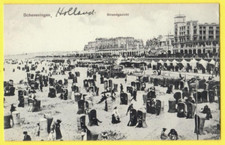 Netherlands SCHEVENINGEN VINTAGE POSTCARD USED 2750 picture